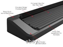 APS Premium 6 Black Side Steps Fit 21-24 Chevy Suburban