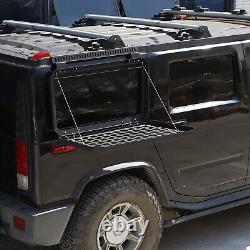 Alloy Car Right Rear Window Fold Table Molle Panel Rack For Hummer H2 2003-2009