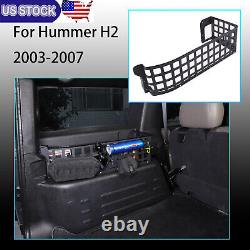 Alloy Storage Molle Panel Rear Trunk Debris Rack For Hummer H2 2003-07 US