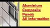 Aluminium Composite Panels Acp All Information
