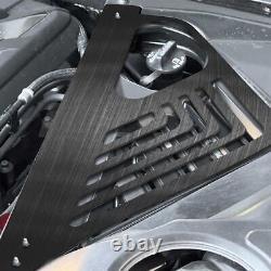 Aluminium Engine Bay Panel Cover + Front Shock Cover For Corvette C8 2020-2023