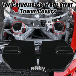 Aluminium Engine Bay Panel Cover + Shock Panel Cover For Corvette C8 2020-2023