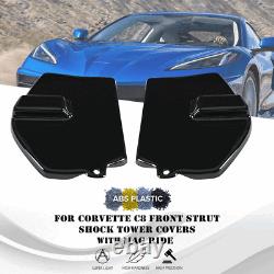Aluminium Engine Bay Panel Cover + Shock Panel Cover For Corvette C8 2020-2023