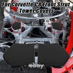 Aluminium Engine Bay Panel Covers + Shock Panel Trims For Corvette C8 2020-2023