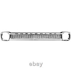 Aluminum Grille with Black Chevrolet Lettering for 64-66 Chevy CK Pickup Truck