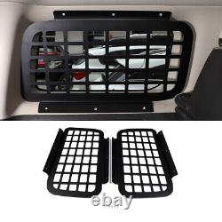 Aluminum Rear Side Window MOLLE Storage Flank Panel Fit For Hummer H3 2005-2009