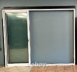 Aluminum Sliding 3-Panel Patio Door 144 x 81 12' x 8