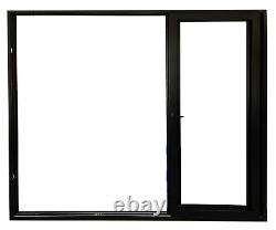 Aluminum Sliding 3-Panel Patio Door 144 x 96 12' x 8