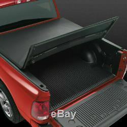 Aluminum Soft Tri-Fold 5FT Tonneau Cover Fit 2005-2019 Nissan Frontier Truck Bed