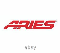 Aries 2500201 Pair of Black Aluminum Rear Fender Flares for 07-18 Wrangler JK