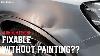 Audi Q7 Aluminum Fender Paintless Dent Repair Dentless Touch
