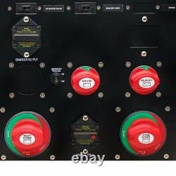 BEP Boat Battery Panel USM-35BMP-VSR-V3 1892859 Black 16 x 16 Inch