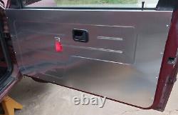 BMW E30 2D Coupe. 040 Matte Black Aluminum Door Card Panels SpecE30 Legal Drift