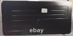 BMW E30 2D Coupe. 040 Matte Black Aluminum Door Cards NO armrest Quarter Trim