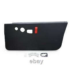 BMW E36 Coupe Door Panels with Speaker Cut Outs and Mirror Switch Cut(set of 2)