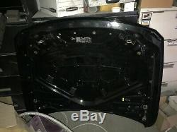 BMW OEM 2019 M4-Hood Panel 41008058887 Used Painted Black with Anchors