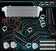 Bar Plate Fmic Front Mount Intercooler +2.5 Turbo Aluminum Pipes Piping Kit Jdm