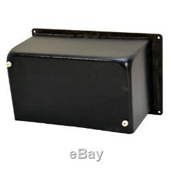 Bass Black 120Vac 60Hz Ac Power 10 X 6 In Aluminum Boat Breaker Switch Panel
