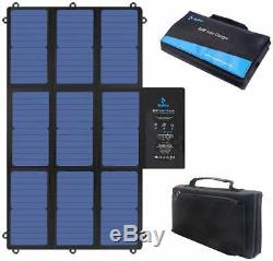BigBlue Solar Charger SunPower Mobile Solar Panel with USB Ports for iPhone Tabl