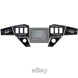 Billet Aluminum Black Dash Panel Plate Kit for 2015 Polaris RZR XP1000 GPS UTV