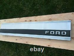Black 1992-1996 Ford OEM Tailgate Trim Panel Aluminum f-150 F-250 F-350