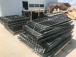 Black Aluminium Fencing Panels and Posts (4 Skids)