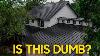 Black Metal Roof Dumb Idea