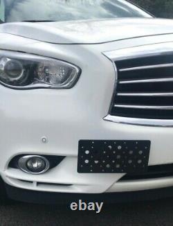 Bumper Tow Hook License Plate Mount Bracket For INFINITI QX60 2014 2020 New