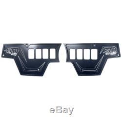 CNC Billet Aluminum Dash Panel Left & Right Black Powdercoated fits RZR XP1000