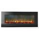 Cambridge Metropolitan 56 Wall-Mount Electronic Fireplace with Flat Panel and R