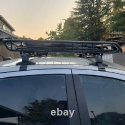 Car Top Roof Rack Cross Bars 43.3 Luggage Cargo Carrier with Lock For Volkswagen