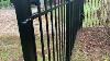 Cheap Hack For Black Aluminum Fence Drive Gates Purchase From Lowes