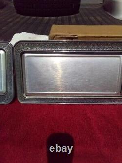 Chevy truck Door panel aluminum and plastic inserts driver and pass side 77-80