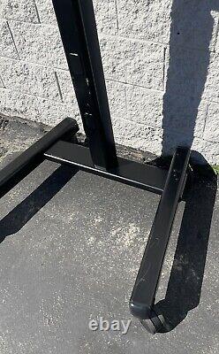 Chief Universal Flat Panel Display Mobile Cart Stand For Monitors 42-86 Black