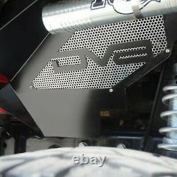 DV8 INFEND-01FB Pair of Black Aluminum Front Inner Fenders for Jeep Wrangler JK