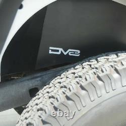 DV8 INFEND-01RB Black Aluminum Rear Inner Fenders (pair) for Jeep Wrangler JK