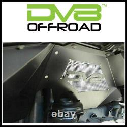 DV8 Offroad Front Inner Fenders Black Aluminum (pair) fits 2007-18 Wrangler JK