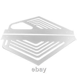 Engine Bay Panel Cover Grill Splash Shield Silver for CORVETTE C8 2020 2021 2022