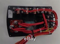 Engine / House Black Aluminum Breaker Panel 11 3/8 X 7 3/8 Marine Boat