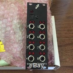 Expert Sleepers ES-3 mk3 Eurorack Module Black aluminum panel with power cable