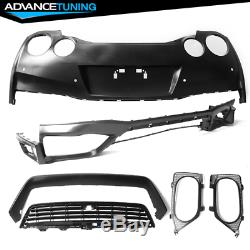 Fits R35 GTR 09-16 to 17+ MY17 Front & Rear Bumper Cover & Hood & Side Skirts