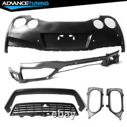 Fits R35 GTR 09-22 Front & Rear Bumper Cover Conversion & Hood & Side Skirts