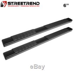 For 04-08 Ford F150 Super/Extended 6 OE Aluminum Black Side Step Running Boards