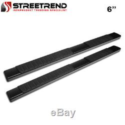 For 05-18 Toyota Tacoma Double/Crew 6 OE Aluminum Blk Side Step Running Boards