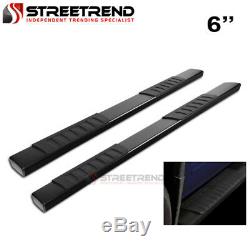For 09-18 Ram 1500 Quad/Extended Cab 6 OE Aluminum Blk Side Step Running Boards