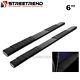 For 09-18 Ram 1500 Quad/Extended Cab 6 OE Aluminum Blk Side Step Running Boards