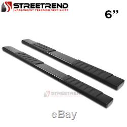 For 15-18 Chevy Tahoe/GMC Yukon 6 OE Style Aluminum Blk Side Step Running Board