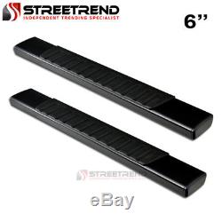 For 15-18 F150/F250 Regular/Standard 6 OE Aluminum Blk Side Step Running Boards
