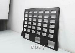 For Jeep Wrangler JK 2007-17 4Dr Black Aluminum Trunk Side Storage Hanging Panel