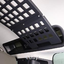 For LR Defender 90 110 2020-2023 Car Trunk Roof Molle Panel Rack Storage Shelf
